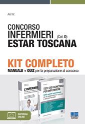 Concorso infermieri (cat. D) ESTAR Toscana. Kit completo