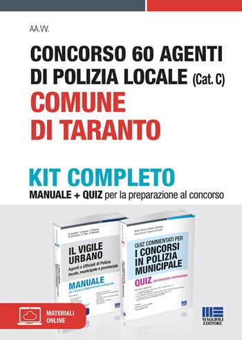 Concorso 60 agenti di polizia locale (Cat. C). Comune di Taranto. Kit completo. - Nicola Cipriani, Roberto Dall'Aglio, Rosa Bertuzzi - Libro Maggioli Editore 2021, Concorsi&Esami | Libraccio.it