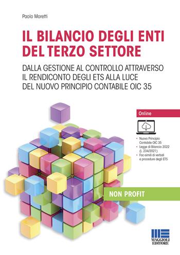 Il bilancio degli enti del terzo settore. Dalla gestione al controllo attraverso il rendiconto degli ETS. Con espansione online - Paolo Moretti - Libro Maggioli Editore 2022, Non profit | Libraccio.it