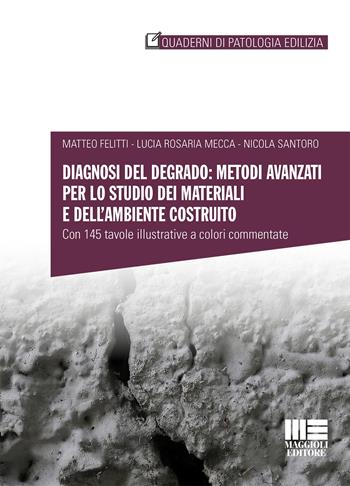 Diagnosi del degrado: metodi avanzati per lo studio dei materiali e dell'ambiente costruito - Matteo Felitti, Lucia Rosaria Mecca, Nicola Santoro - Libro Maggioli Editore 2022 | Libraccio.it