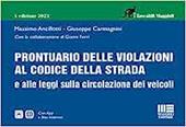 Prontuario delle violazioni al codice della strada e alle leggi sulla circolazione dei veicoli