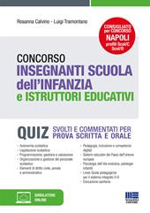 Concorso insegnanti scuola dell'infanzia e istruttori educativi