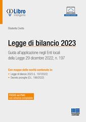 Legge di bilancio 2023