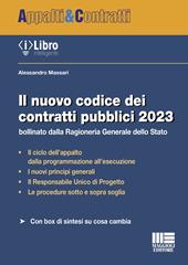 Il nuovo codice dei contratti pubblici 2023
