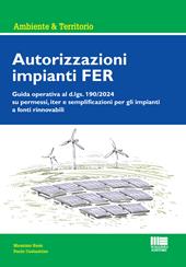 Autorizzazioni per impianti alimentati con fonti energetiche rinnovabili