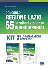 Concorso Regione Lazio 55 Istruttori vigilanza Guardiaparco. Kit per la preparazione al concorso. Con espansione online