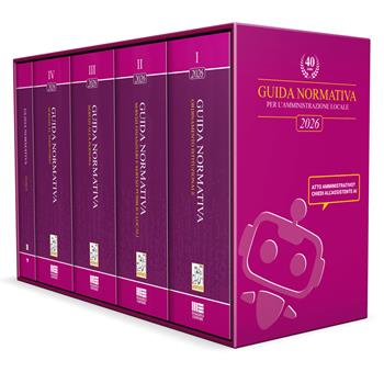 Guida normativa per l'amministrazione locale 2026  - Libro Maggioli Editore 2026 | Libraccio.it