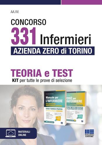 Concorso 331 infermieri Azienda Zero di Torino. Kit: teoria e test per tutte le prove di selezione. - Ivano Cervella, Carlo Catanesi - Libro Maggioli Editore 2026, Concorsi&Esami | Libraccio.it