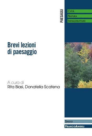 Brevi lezioni di paesaggio  - Libro Franco Angeli 2016, Paesaggi: città, natura, infrastrutture | Libraccio.it