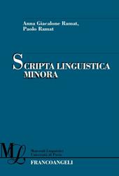 Scripta linguistica minora