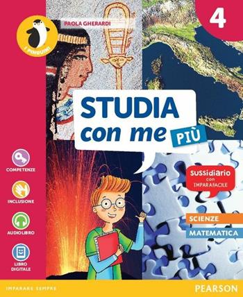 Studia con me più. Scientifico. Per la 4ª classe elementare.  - Libro Pearson 2016 | Libraccio.it