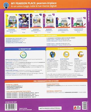 Grandi scoperte. Ambito scientifico. Con A colpo d'occhio scientifico, Quaderno scientifico, ITE, Libro liquido, Didastore. Per la 4ª classe della Scuola elementare. Con ebook. Con espansione online - Margherita Carai, M. Nella Caspani, Lorena Riboldi - Libro Pearson 2018 | Libraccio.it