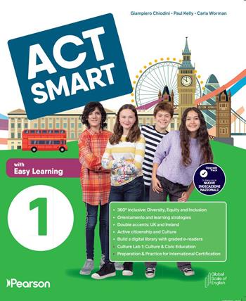 Act smart. Upgrade pack. Per la Scuola media. Vol. 1 - Giampiero Chiodini, Paul Kelly, Carla Worman - Libro Pearson 2026 | Libraccio.it