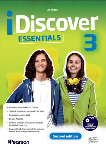 iDiscover. Essentials Upgrade Pack. Per la Scuola media. Vol. 3 - Elizabeth Foody, Liz Kilbey - Libro Pearson 2026 | Libraccio.it