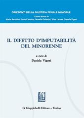 Il difetto d'imputabilità del minorenne