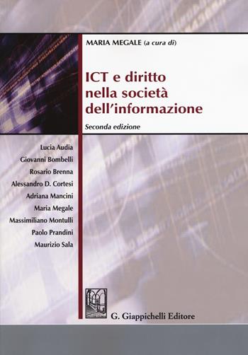 ICT e diritto nella società dell'informazione  - Libro Giappichelli 2017 | Libraccio.it