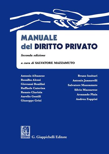 Manuale del diritto privato  - Libro Giappichelli 2017 | Libraccio.it