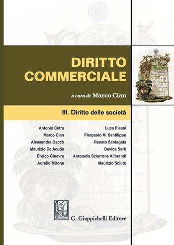 Diritto commerciale. Vol. 3: Diritto delle società  - Libro Giappichelli 2017 | Libraccio.it