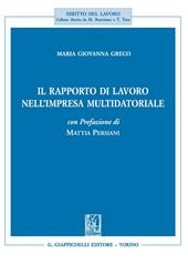 Il rapporto di lavoro nell'impresa multidatoriale