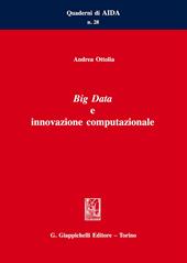 Big Data e innovazione computazionale