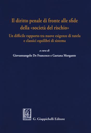 Il diritto penale di fronte alle sfide della «società del rischio». Un difficile rapporto tra nuove esigenze di tutela e classici equilibri di sistema  - Libro Giappichelli 2018 | Libraccio.it