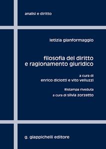 Filosofia del diritto e ragionamento giuridico - Letizia Gianformaggio - Libro Giappichelli 2018 | Libraccio.it