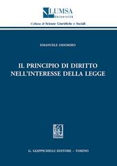 Il principio di diritto nell'interesse della legge