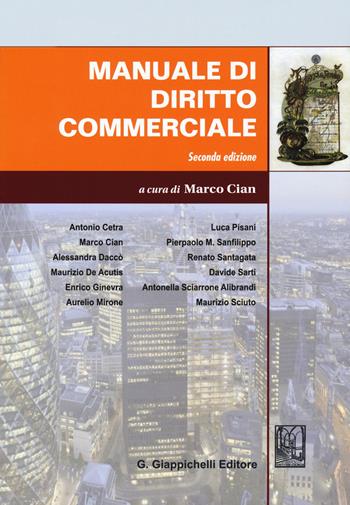 Manuale di diritto commerciale  - Libro Giappichelli 2018 | Libraccio.it