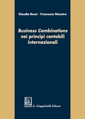 «Business combinations» nei principi contabili internazionali