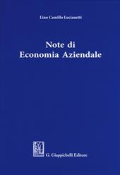 Note di economia aziendale