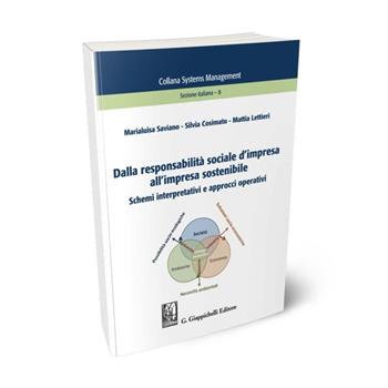 Dalla responsabilità sociale d'impresa all'impresa sostenibile. Schemi interpretativi e approcci operativi - Marialuisa Saviano, Silvia Cosimato, Mattia Lettieri - Libro Giappichelli 2021, Systems management. Sezione italiana | Libraccio.it