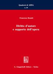 Diritto d'autore e supporto dell'opera