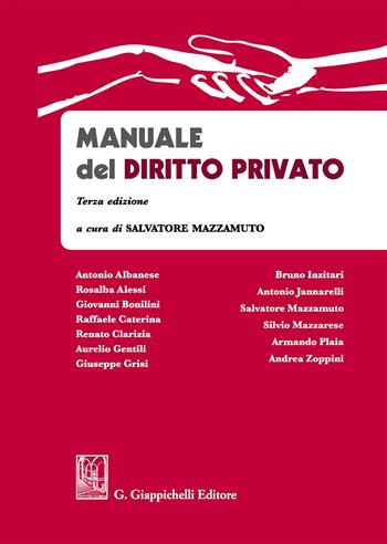 Manuale del diritto privato  - Libro Giappichelli 2019 | Libraccio.it