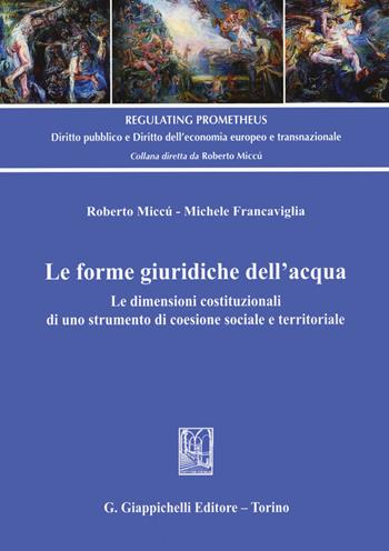 Le forme giuridiche dell'acqua. Le dimensioni costituzionali di uno strumento di coesione sociale e territoriale - Roberto Miccù, Michele Francaviglia - Libro Giappichelli 2019, Regulating Prometheus | Libraccio.it