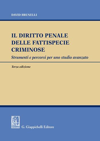 Il diritto penale delle fattispecie criminose. Strumenti e percorsi per uno studio avanzato - David Brunelli - Libro Giappichelli 2019 | Libraccio.it