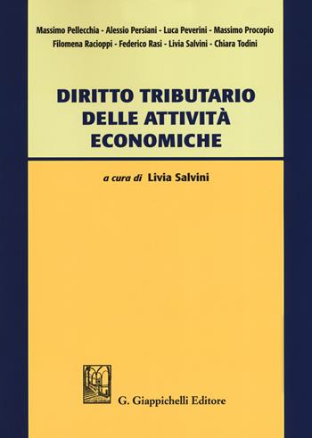 Diritto tributario delle attività economiche - Livia Salvini - Libro Giappichelli 2019 | Libraccio.it