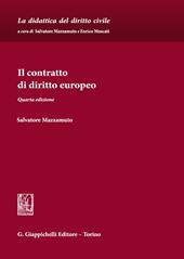 Il contratto di diritto europeo