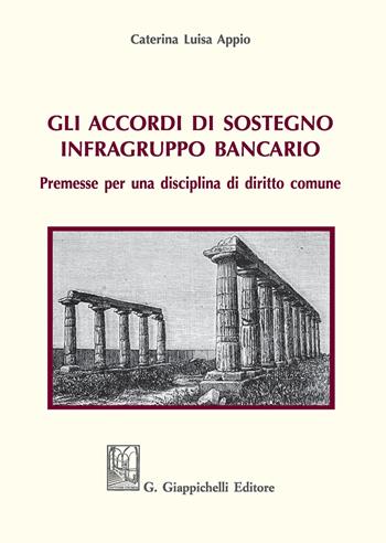 Gli accordi di sostegno infragruppo bancario. Premesse per una disciplina di diritto comune - Caterina Luisa Appio - Libro Giappichelli 2020 | Libraccio.it