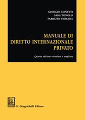 Manuale di diritto internazionale privato