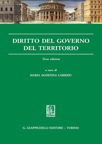 Diritto del governo del territorio  - Libro Giappichelli 2020 | Libraccio.it