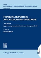 Financial reporting and accounting standards