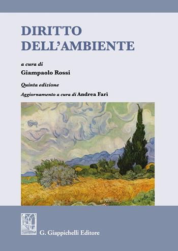 Diritto dell'ambiente  - Libro Giappichelli 2021 | Libraccio.it