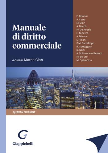 Manuale di diritto commerciale  - Libro Giappichelli 2021 | Libraccio.it