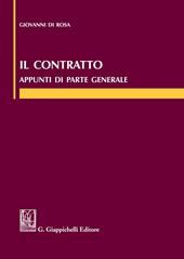 Il contratto. Appunti di parte generale