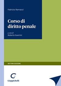 Corso di diritto penale - Fabrizio Ramacci - Libro Giappichelli 2021 | Libraccio.it