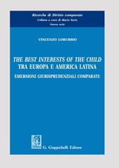 The best interests of the child tra Europa e America Latina. Emersioni giurisprudenziali comparate