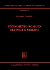 Fondamento romano dei diritti odierni