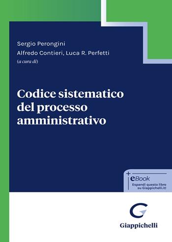 Codice sistematico del processo amministrativo  - Libro Giappichelli 2024 | Libraccio.it