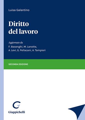 Diritto del lavoro - Luisa Galantino - Libro Giappichelli 2021 | Libraccio.it