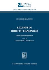 Lezioni di diritto canonico